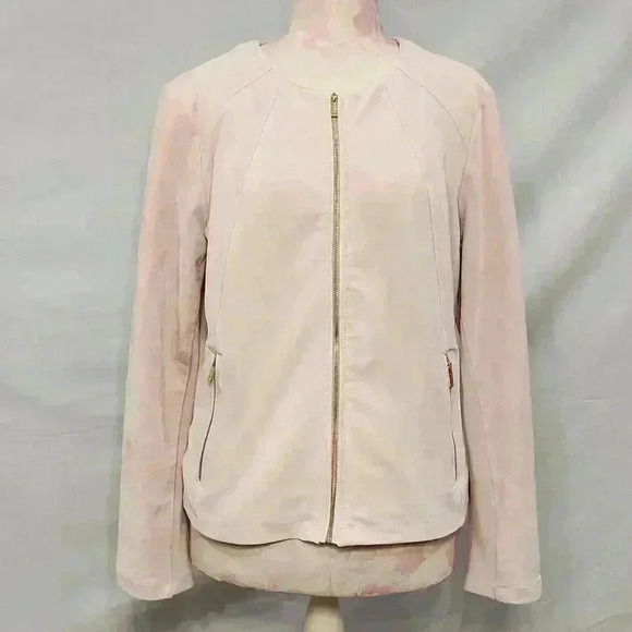 Calvin Klein Faux Suede Jacket - Picture 1 of 10
